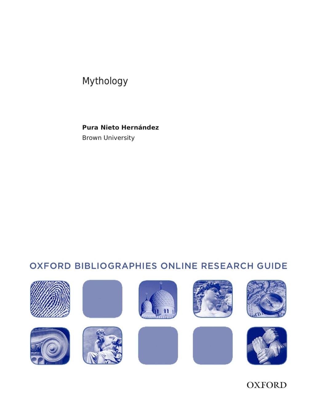 Page Fidelity Mythology: Oxford Bibliographies Online Research Guide; $11.09