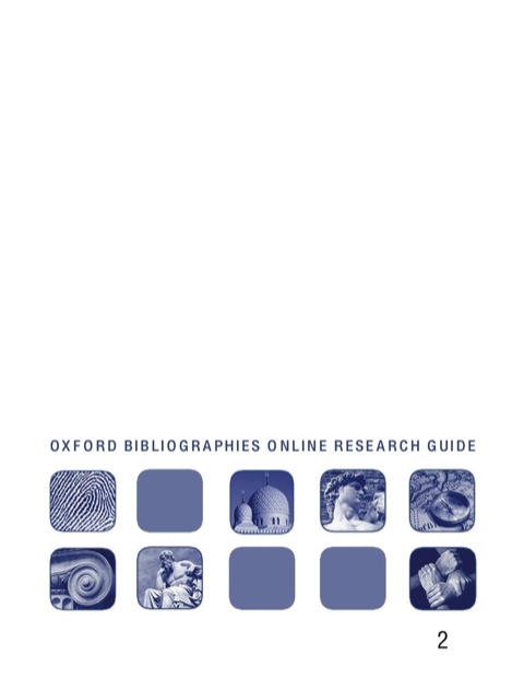 Cover image for book Feminist Theories: Oxford Bibliographies Online Research Guide