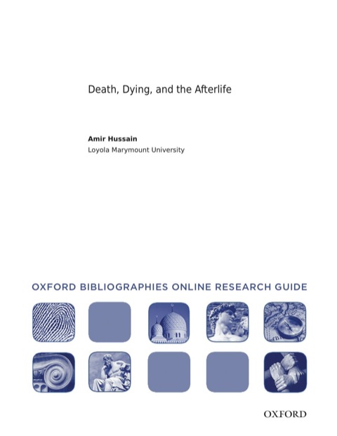 Cover image for book Death, Dying, and the Afterlife: Oxford Bibliographies Online Research Guide