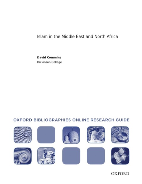 Cover image for book Islam in Middle East and North Africa: Oxford Bibliographies Online Research Guide
