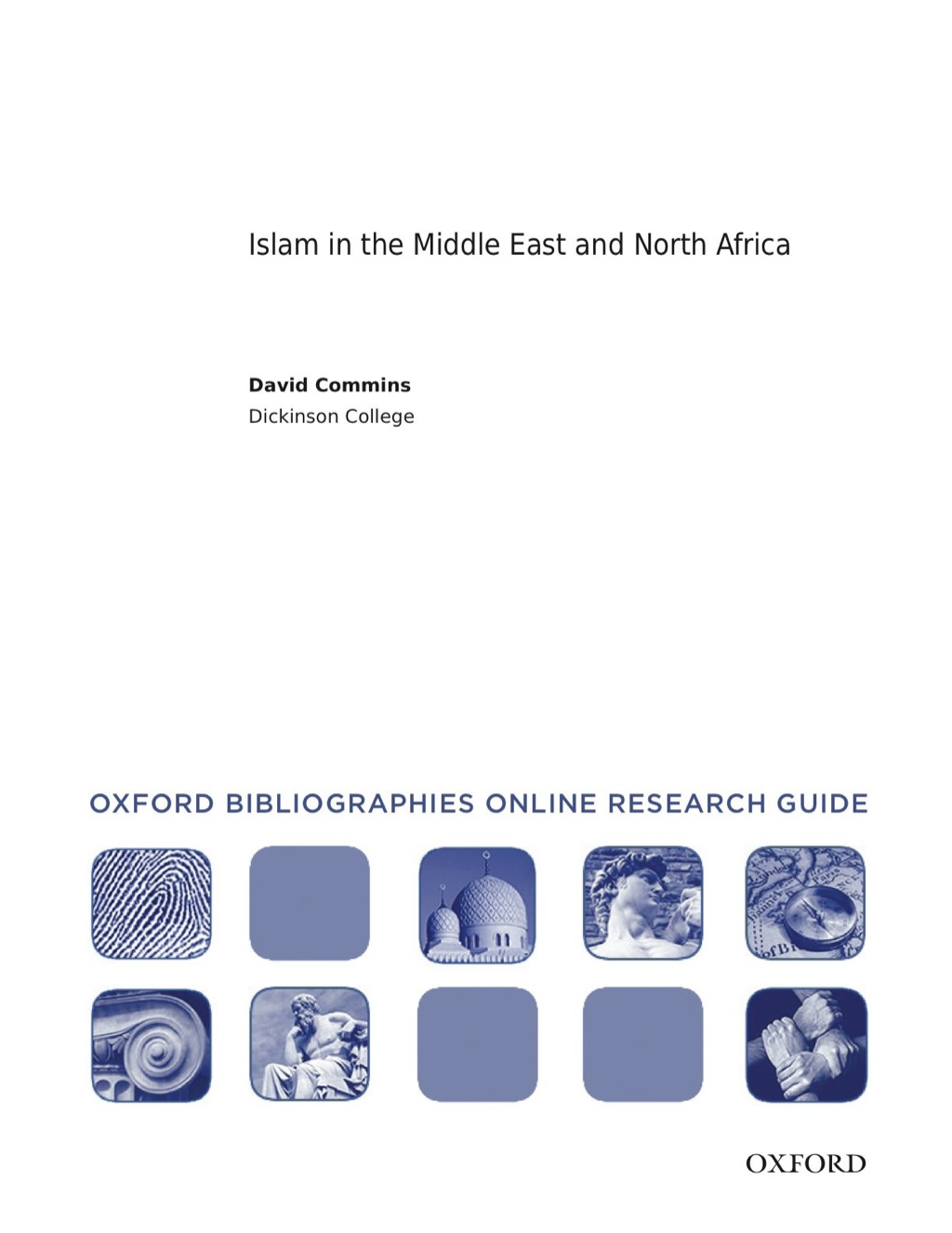 Page Fidelity Islam in Middle East and North Africa: Oxford Bibliographies Online Research Guide; $11.09