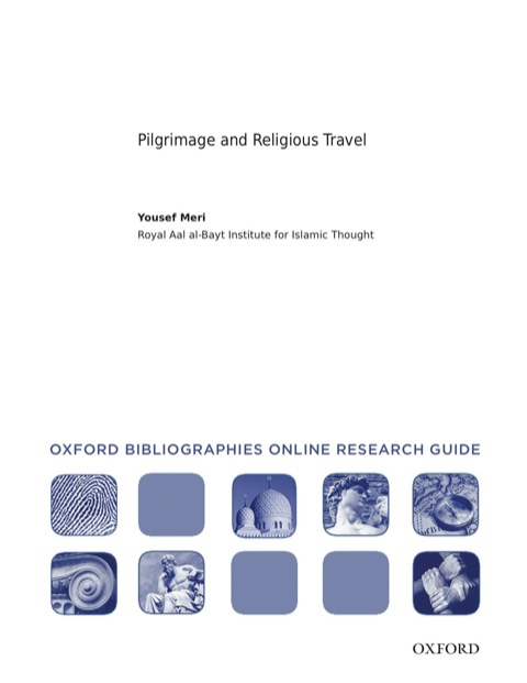 Cover image for book Pilgrimage and Religious Travel: Oxford Bibliographies Online Research Guide