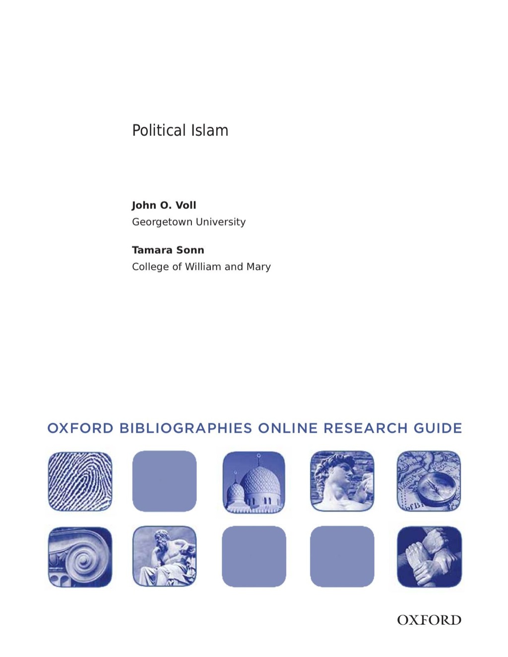 Page Fidelity Political Islam: Oxford Bibliographies Online Research Guide; $7.76
