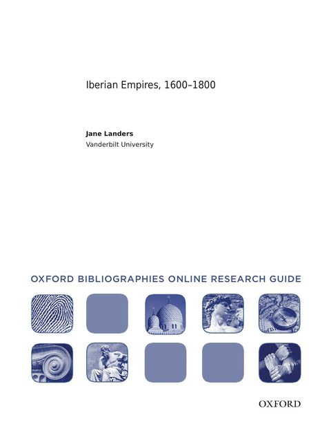 Cover image for book Iberian Empires, 1600-1800: Oxford Bibliographies Online Research Guide