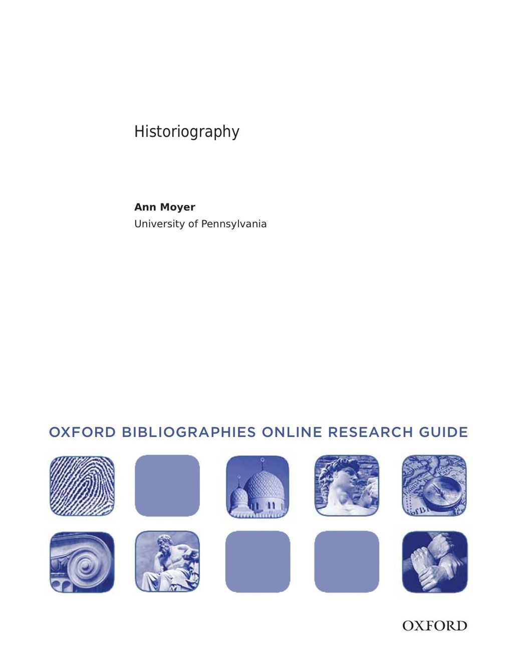 Page Fidelity Historiography: Oxford Bibliographies Online Research Guide; $7.76