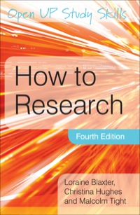 research concepts books