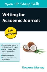 Cover image: Writing for Academic Journals 3rd edition 9780335263028