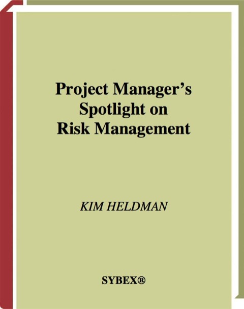 Cover image for book Project Manager's Spotlight on Risk Management