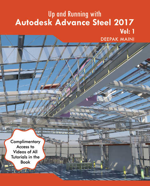 Cover image for book Up and Running with Autodesk Advance Steeel 2017 Volume: 1