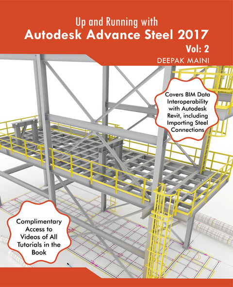 Cover image for book Up and Running with Autodesk Advance Steeel 2017 Volume: 2