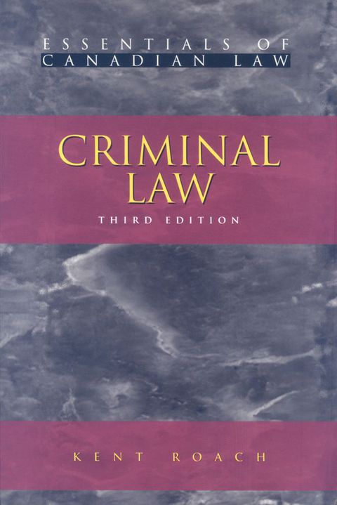 Cover image for book Criminal Law