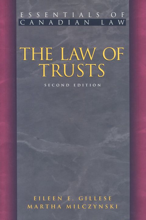 Cover image for book The Law of Trusts