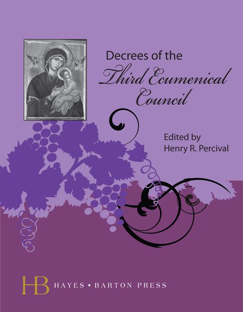 Cover image for book Decrees of the Third Ecumenical Council