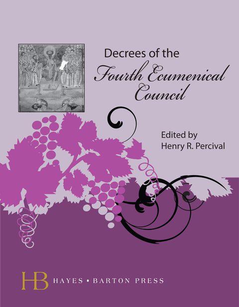 Cover image for book Decrees of the Fourth Ecumenical Council