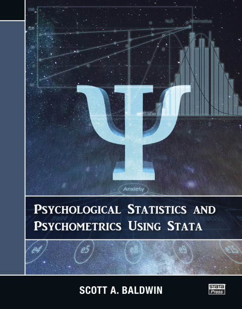 Cover image for book Psychological Statistics and Psychometrics Using Stata