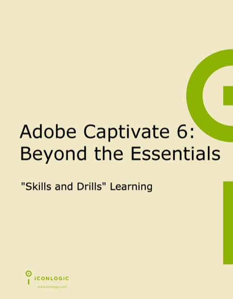 Cover image for book Adobe Captivate 6: Beyond the Essentials (ePub)