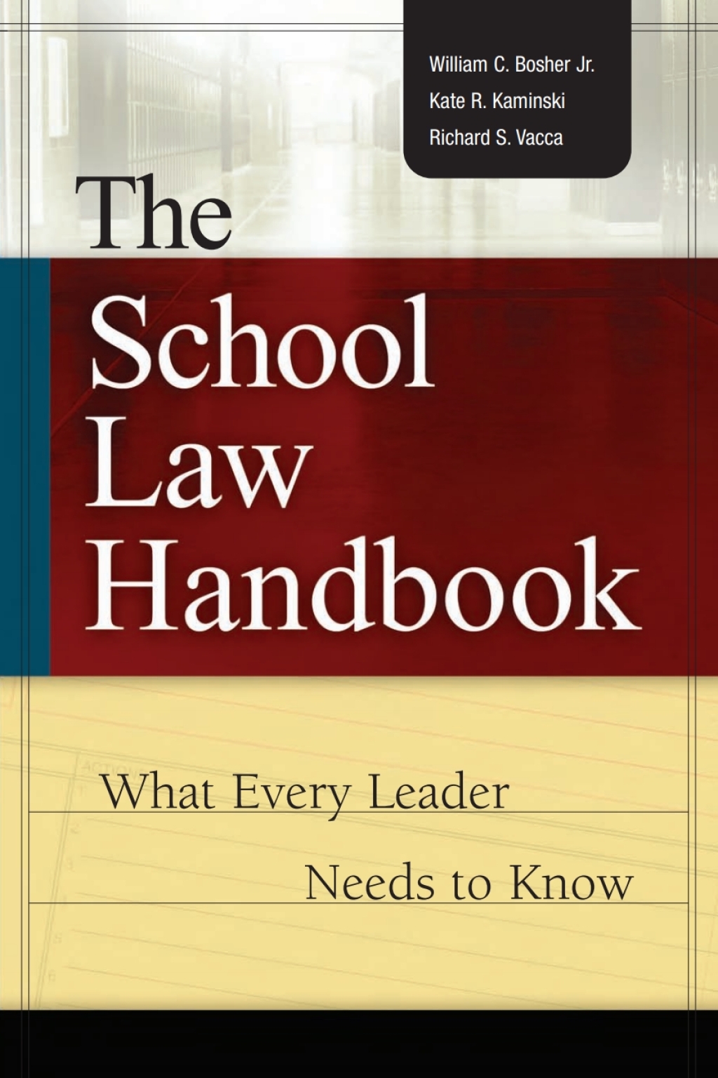Page Fidelity The School Law Handbook; $39.95