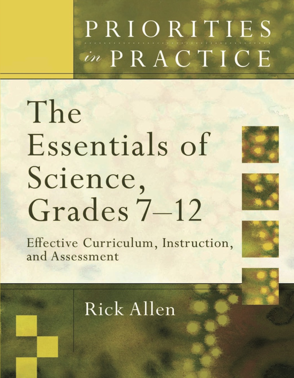 Page Fidelity The Essentials of Science, Grades 7-12; $32.18