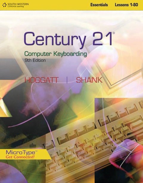 Cover image for book Century 21™ Computer Keyboarding, Lessons 1-80
