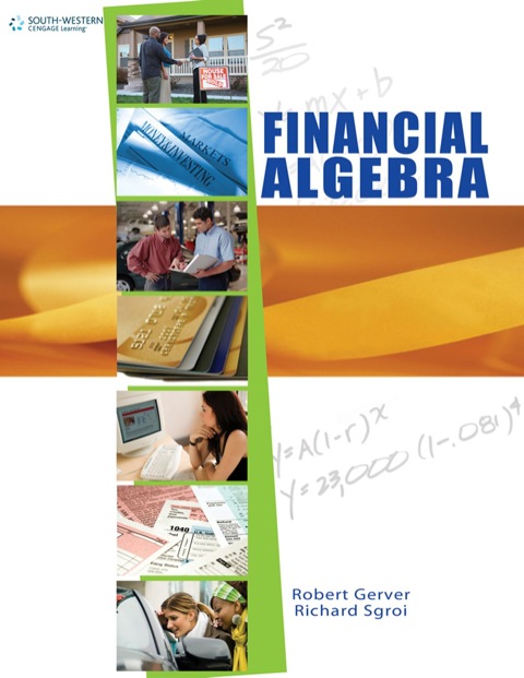 Cover image for book Financial Algebra, Student Edition