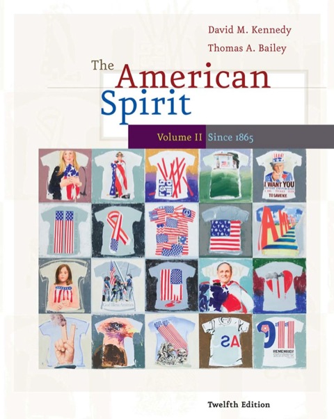 Cover image for book The American Spirit: U.S. History as Seen by Contemporaries, Volume II