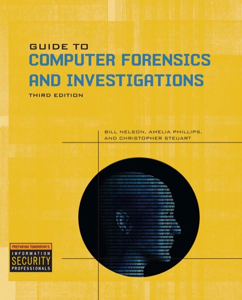 Cover image for book Guide to Computer Forensics and Investigations
