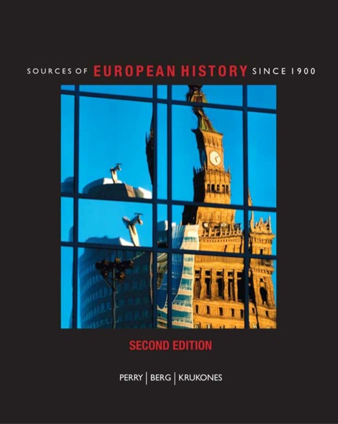 Cover image for book Sources of European History: Since 1900