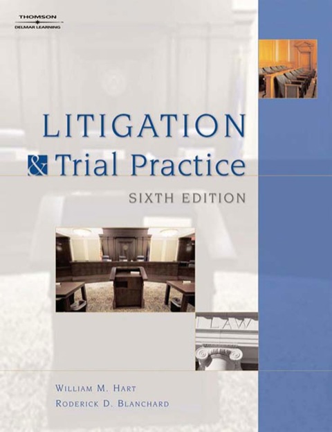 Cover image for book Litigation and Trial Practice