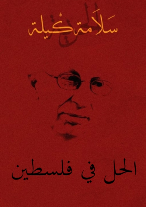 Cover image for book الحل في فلسطين