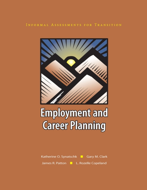 Cover image for book Informal Assessments for Transition: Employment and Career Planning - 12438E