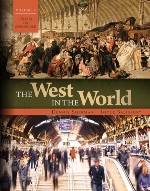 Cover image for book The West in the World Volume 2: from 1600