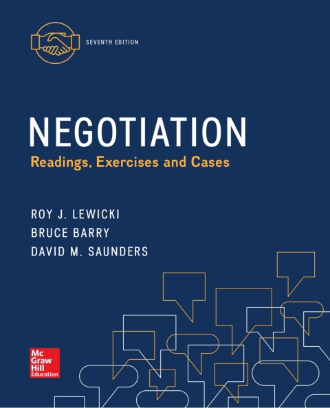 Cover image for book Negotiation: Readings, Exercises, and Cases