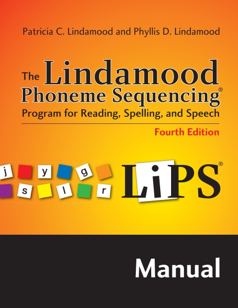 Cover image for book The Lindamood Phoneme Sequencing Program for Reading, Spelling, and Speech (LiPS) - Manual E-Kit - 13601E
