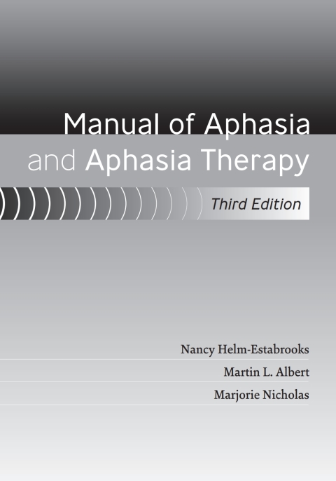 Cover image for book Manual of Aphasia and Aphasia Therapy - 13978