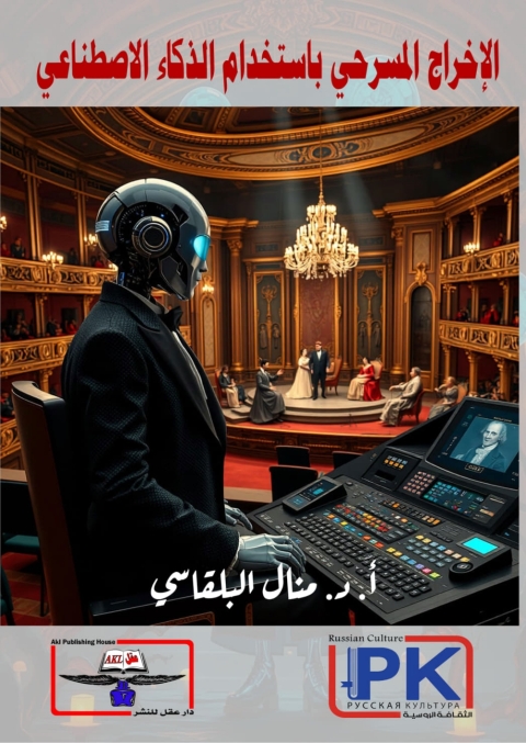 Cover image for book الإخراج المسرحي باستخدام الذكاء الاصطناعي