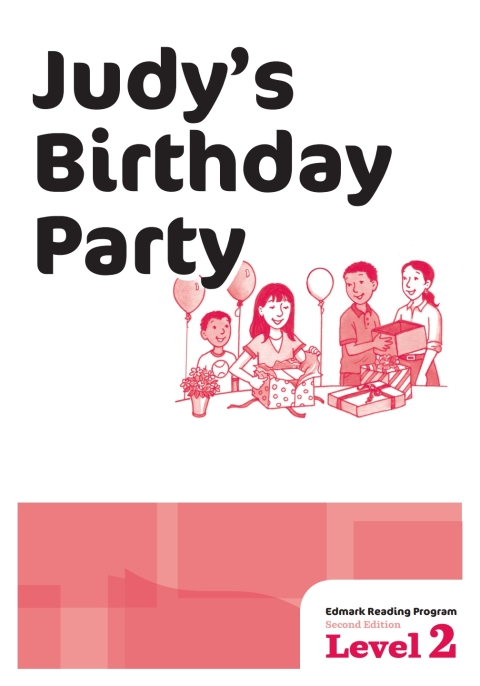 Cover image for book Edmark Reading Program - Level 2: Judy's Birthday Party - 14407