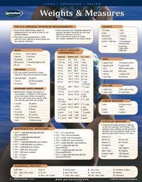 Weights & measurement charts