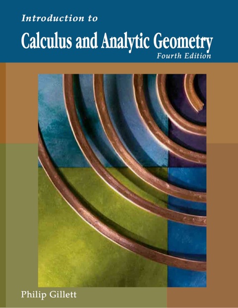 Cover image for book Calculus and Analytic Geometry