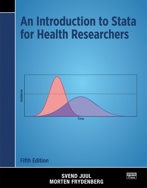 Cover image for book An Introduction to Stata for Health Researchers, Fifth Edition