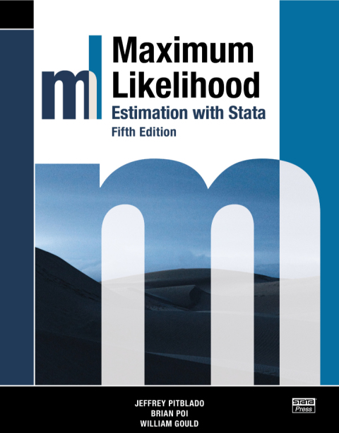 Cover image for book Maximum Likelihood Estimation with Stata, Fifth Edition