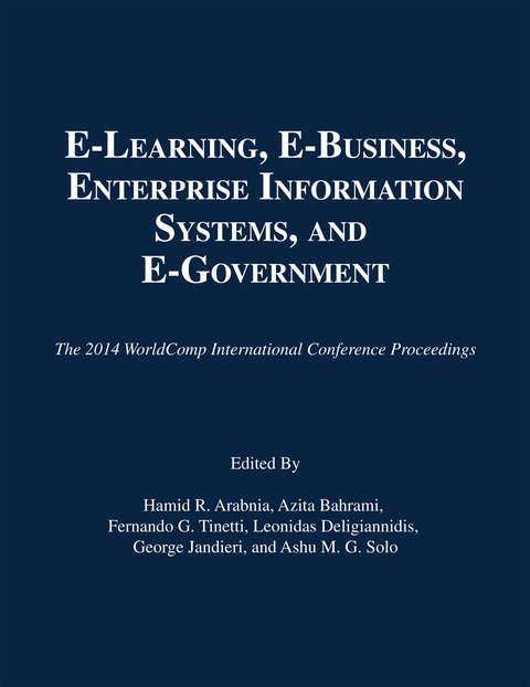 Cover image for book e-Learning, e-Business,
Enterprise Information Systems, and e-Government