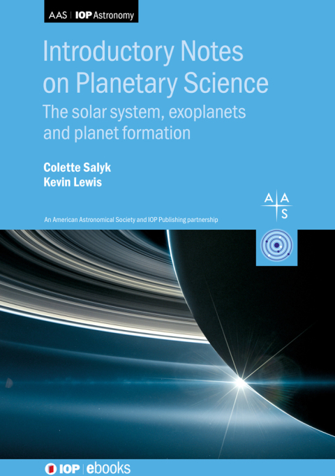 Cover image for book Introductory Notes on Planetary Science
