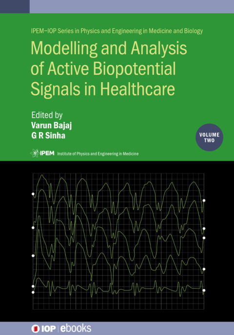 Cover image for book Modelling and Analysis of Active Biopotential Signals in Healthcare, Volume 2