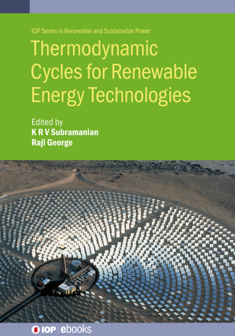 Cover image for book Thermodynamic Cycles for Renewable Energy Technologies