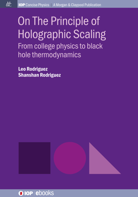 Cover image for book On the Principle of Holographic Scaling