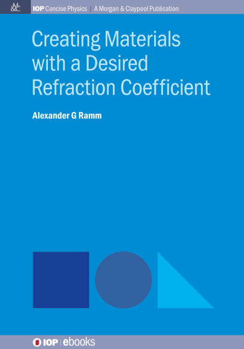 Cover image for book Creating Materials with a Desired Refraction Coefcient