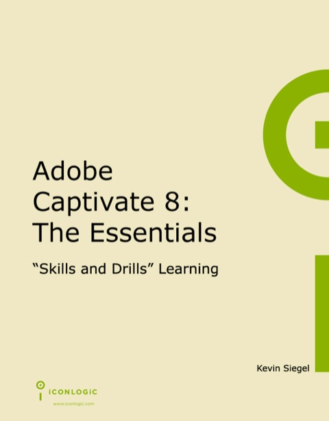 Cover image for book Adobe Captivate 8: The Essentials (PDF)