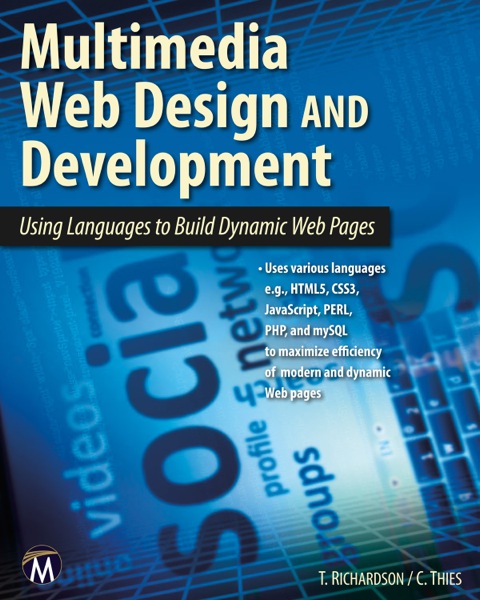 Cover image for book Multimedia Web Design and Development Using Languages to Build Dynamic Web Pages