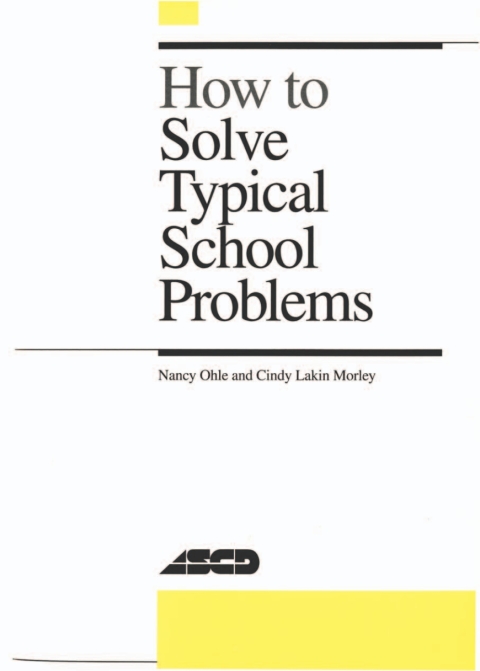Cover image for book How to Solve Typical School Problems
