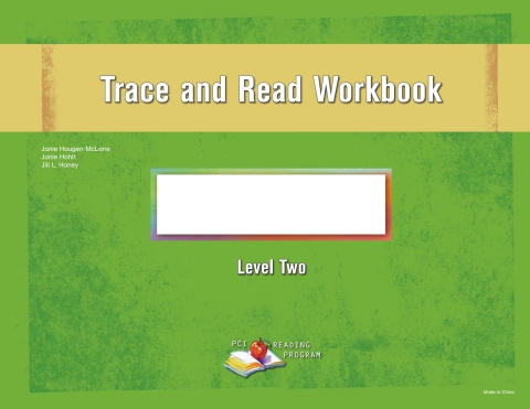 Cover image for book PCI Reading Program, Level 2: Trace and Read Workbook - 20407E